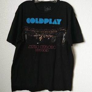Coldplay 2012 tee shirt size XL